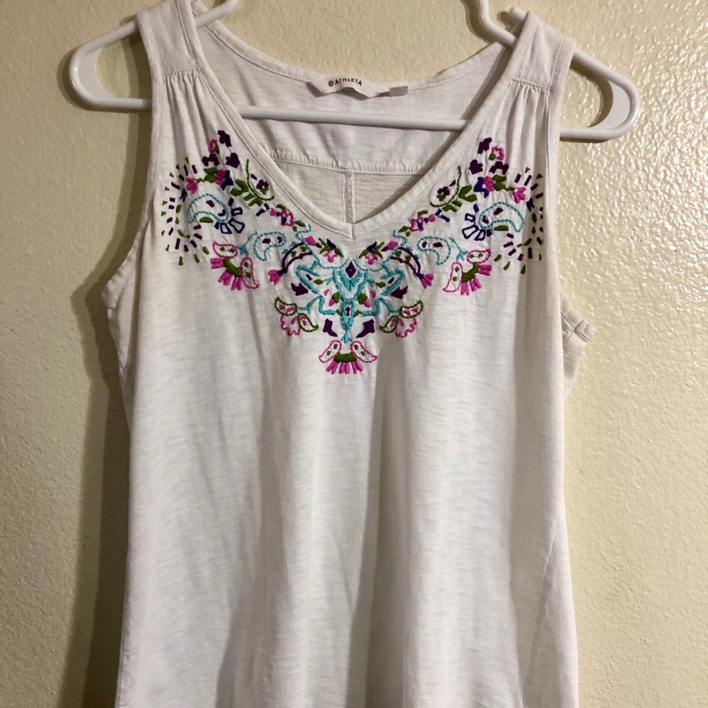 Embroidered Tank